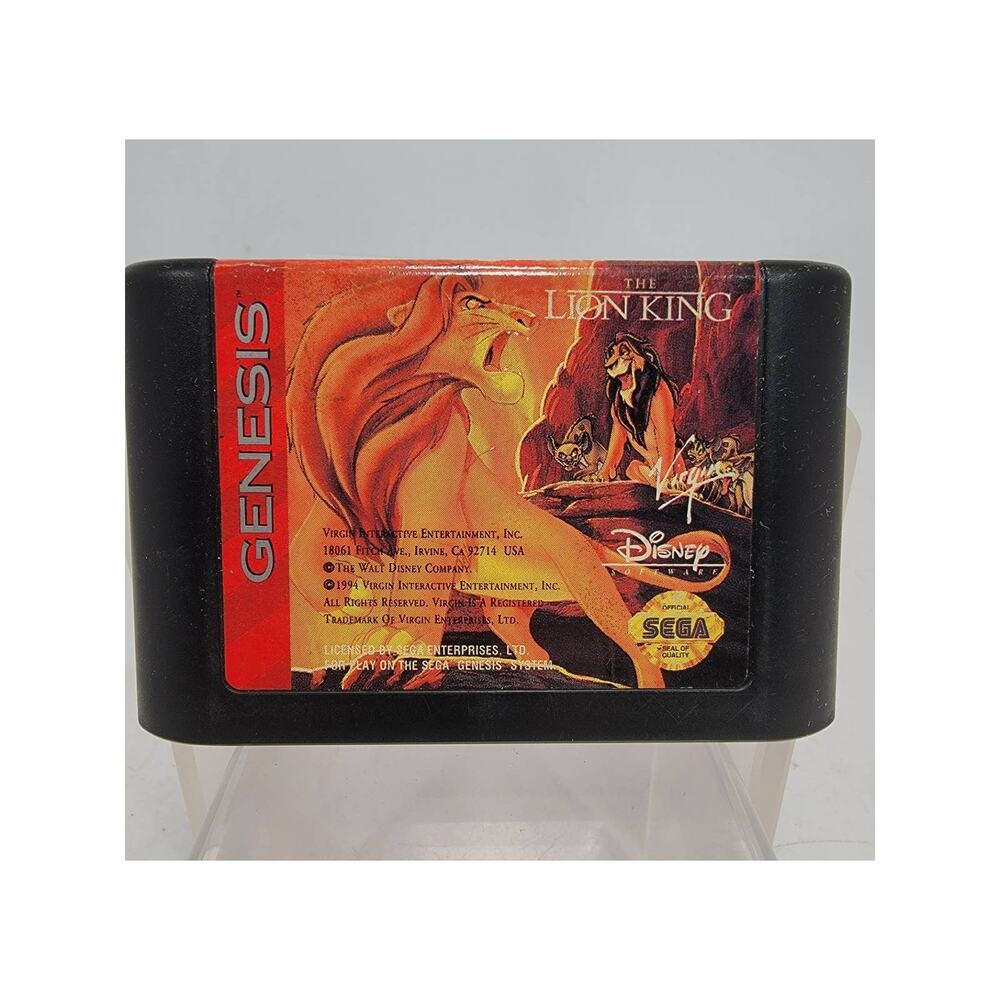 The Lion King (1994, Sega Genesis) Cartridge Only